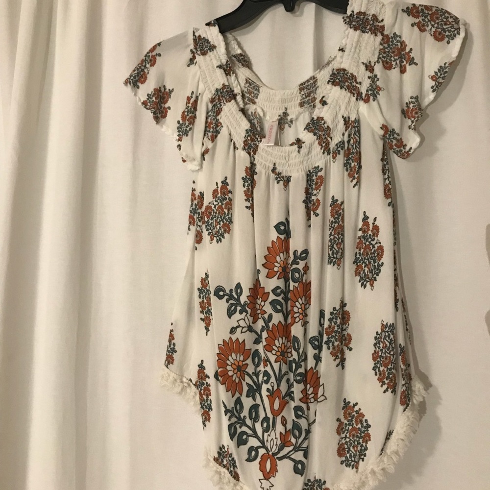 Off the shoulder shirt